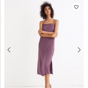 Madewell apron slip dress